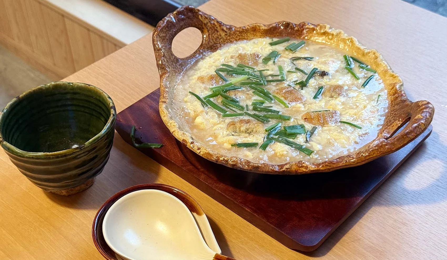 冬天限定菜單「鰻魚雜炊/鰻魚粥」(う雑炊)